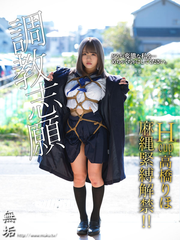 「高橋りほ 巨乳女子校生が緊縛露出に目覚める放課後SM調教 縛りプレイで感じる美少女」のサムネイル