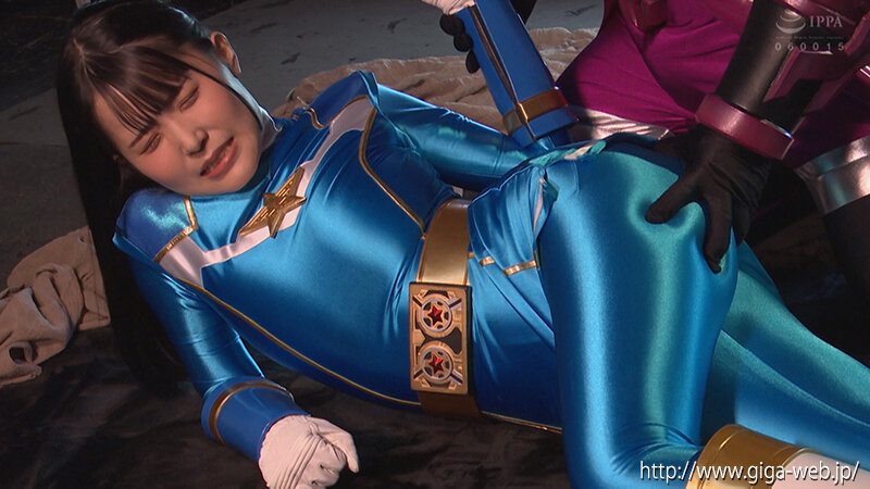 「紺野みいな・美澄玲衣が女戦士に変身！戦隊ヒロインが敵に捕らわれる熱いバトルアクション」のサムネイル