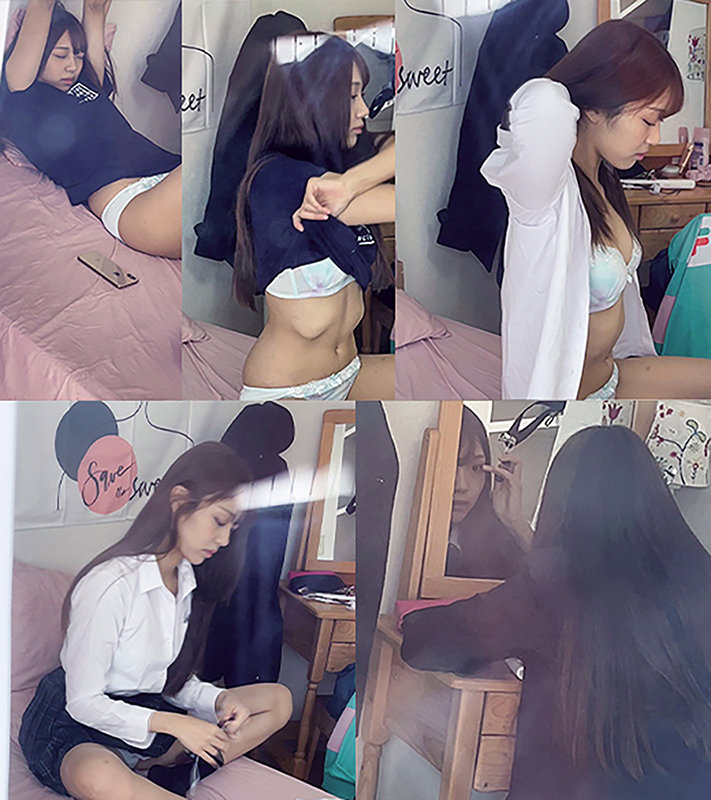 「素人女子校生の制服姿を隣人が盗撮・のぞき!リアル映像で中出しまで収録した衝撃作品」のサンプル画像3枚目