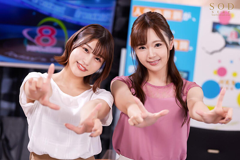 「唯井まひろが女子アナ役で羞恥プレイ！潮吹き我慢しながらニュースを読む姿が話題」のサンプル画像2枚目