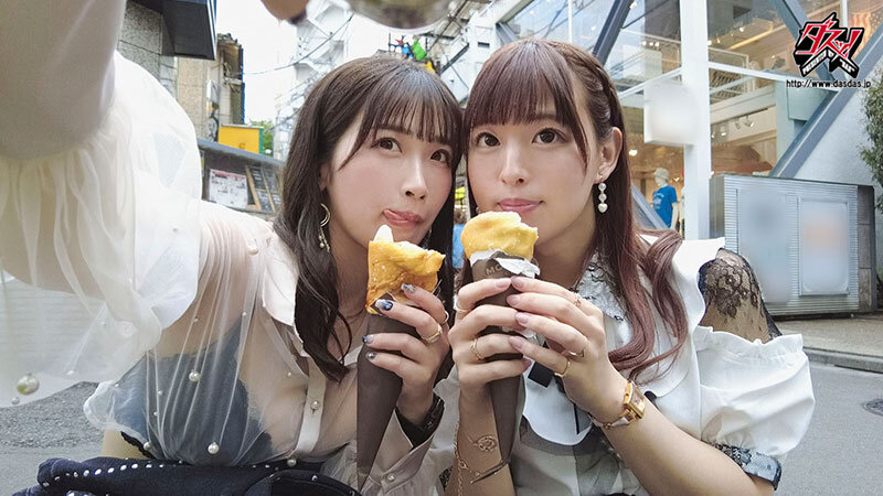 「美園和花×ちびとり｜ニューハーフレズビアン3Pアナルセックス｜美少女の倒錯プレイ」のサムネイル