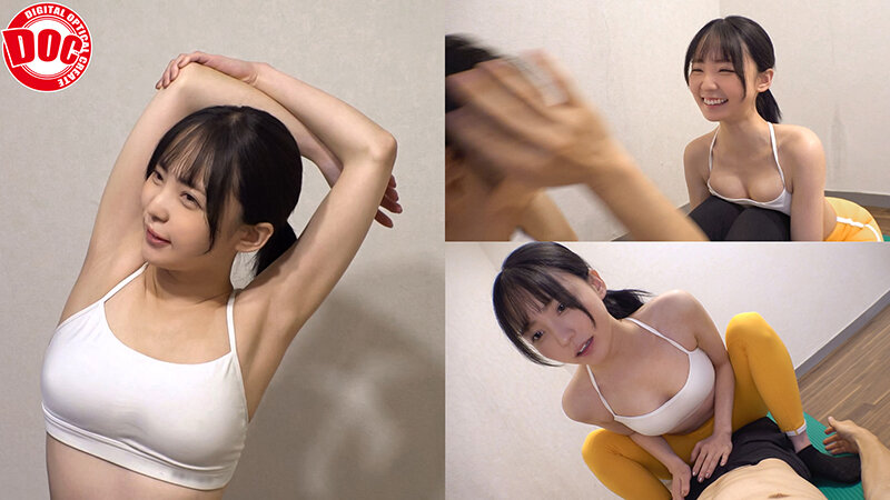 「【北岡果林・天羽りりか他】美少女インストラクターの密着手コキ＆フェラご奉仕！スレンダー美女の筋トレエッチ」のサンプル画像11枚目