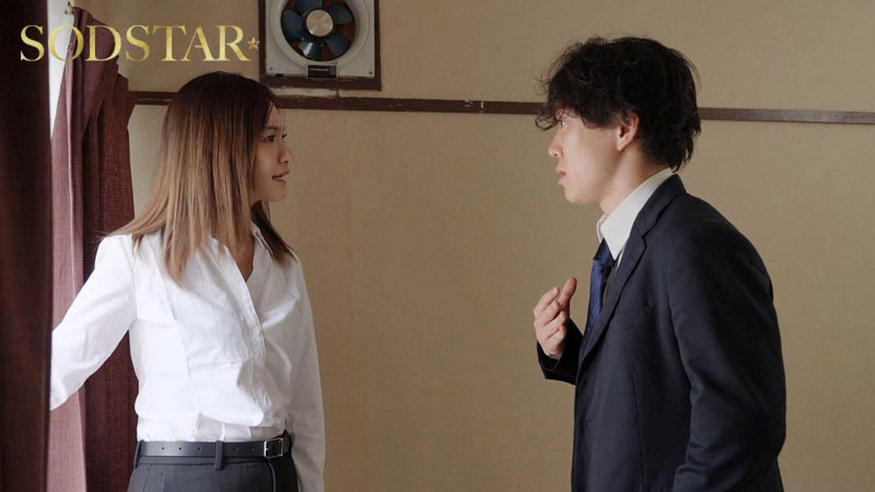 「渚恋生が魅せる汗だく濃厚シーン！高飛車女上司との密室サスペンス系作品【人気女優】」のサムネイル