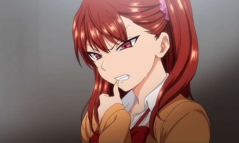 「巨乳女子校生が3P・4Pで中出しされるOVAイジラレ復讐催眠のエロアニメフェラシーン」のサンプル画像3枚目