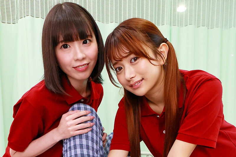 「北岡果林・雫月心桜が童顔ナースに!美少女理学療法士のご奉仕フェラで最高の入院生活」のサンプル画像7枚目