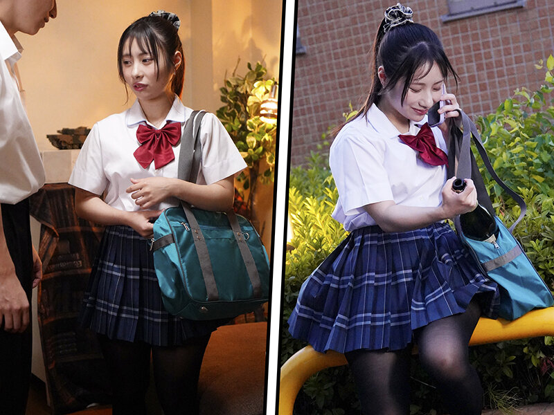 「松井日奈子 女子校生コスプレでバイブ責め＆潮吹き絶頂！イラマチオで涙目になる姿が興奮必至」のサムネイル