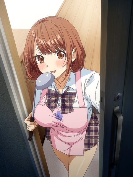 「【美少女】巨乳幼なじみとの甘い恋愛「キスハグ1 水平線」イチャラブシーン満載の話題作」のサンプル画像9枚目