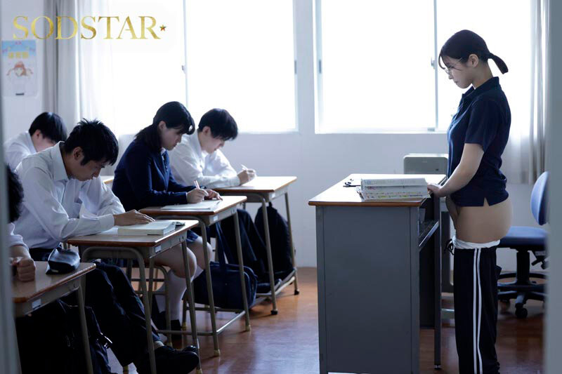 「唯井まひろ 女教師が校内で野外露出プレイ!生徒に見つかり中出しされる衝撃展開」のサンプル画像8枚目