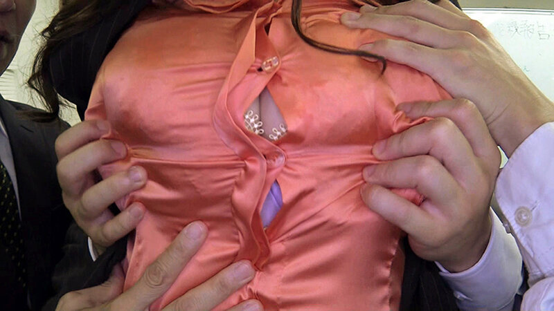 「松本菜奈実のパイズリ&ぶっかけ!巨乳OLが社内で性処理奉仕する巨尻美女の悶絶プレイ」のサンプル画像14枚目