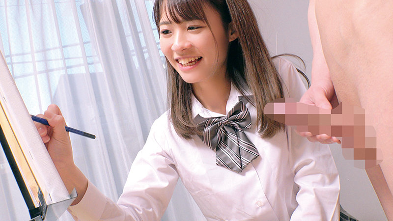 「【素人ナンパ】制服美少女JKがデッサン企画で興奮！そのまま中出しセックスに発展する神展開」のサンプル画像15枚目