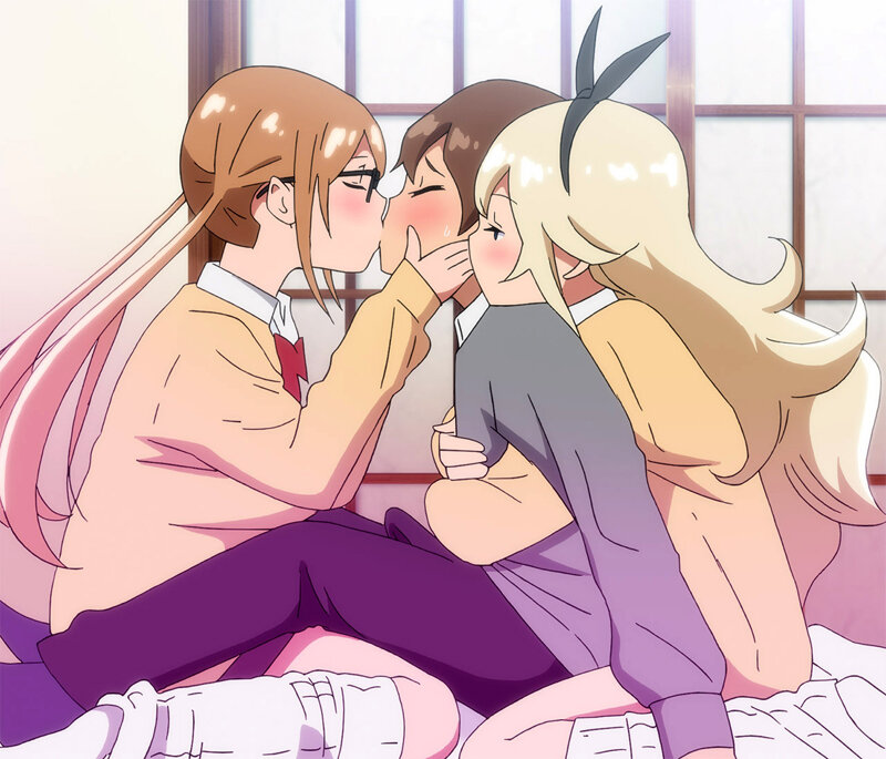 「巨乳女子校生との3P中出しハーレムセックス|僕にセフレが出来た理由#1【アニメ】」のサンプル画像2枚目