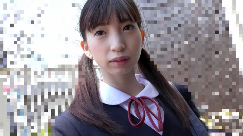 「【冬愛ことね】パイパン美少女JKにイラマチオ＆中出し！お嬢様制服ミニ系の個人撮影」のサムネイル