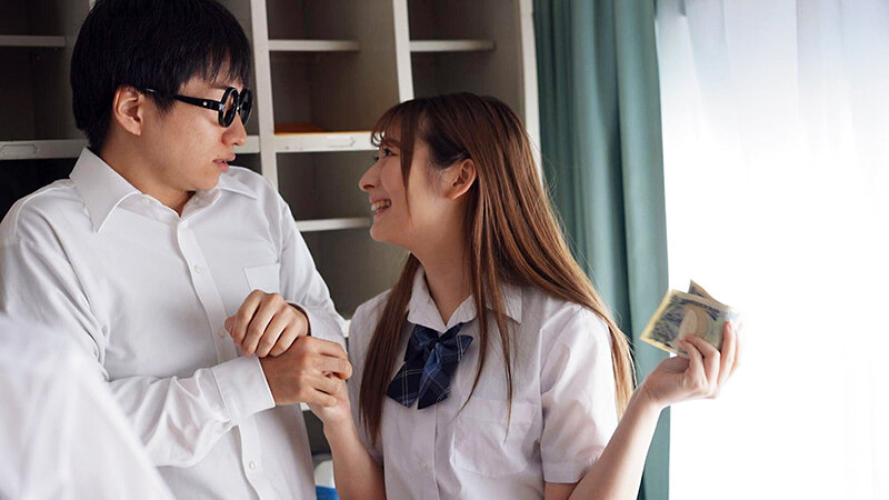 「末広純が女子校生コスプレで3P顔射&潮吹き!競泳水着姿で魅せる過激プレイ」のサンプル画像3枚目