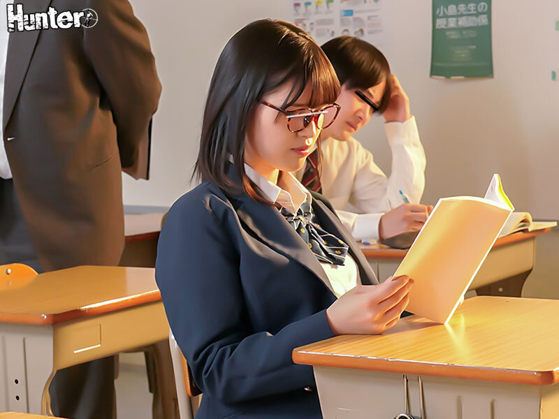 「【中出し】メガネ女子校生の学級委員長が放課後に見せる秘密の顔|学生服JK動画」のサンプル画像2枚目