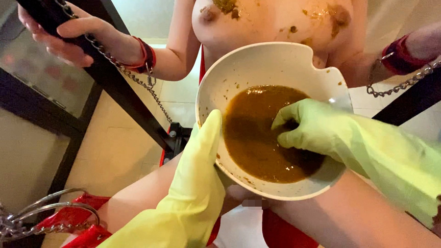 「【SM倶楽部Venus】ひなの超マゾ調教！変態課長のスカトロプレイで完全服従する美女」のサンプル画像12枚目