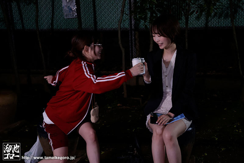 「那賀崎ゆきね×沙月恵奈のレズビアンキス動画｜お姉さん同士の濃厚接吻シーン満載」のサムネイル