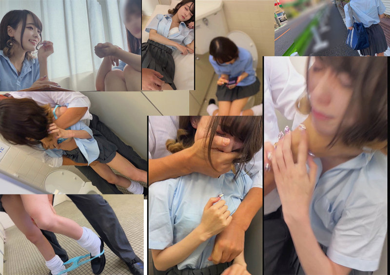 「【素人ギャル】制服姿の女子校生がイラマチオ＆中出しで乱れる激しいプレイ動画」のサンプル画像2枚目