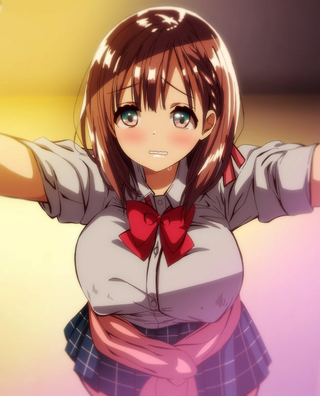 「巨乳女子校生の母乳パイズリ&中出しプレイ|OVA母乳ちゃんは射したい。#1【アニメ】」のサンプル画像2枚目