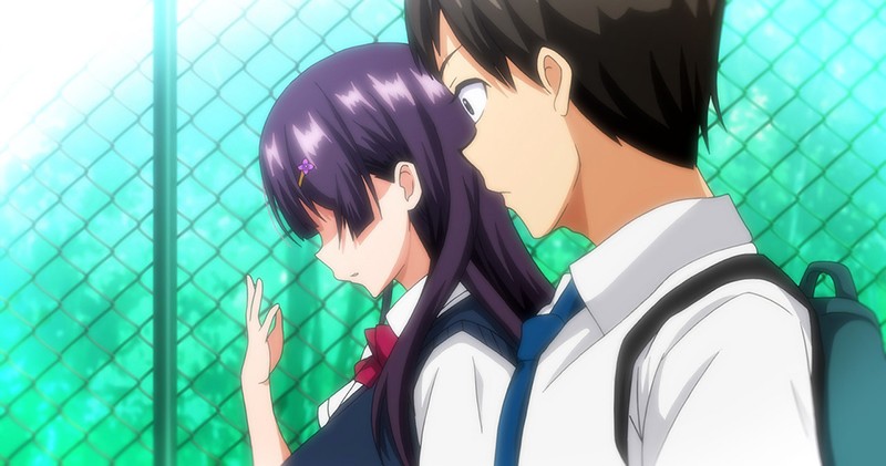 「巨乳女子校生が潮吹き絶頂!フェラ&中出しで乱れる紫陽花の散ル頃にOVA【エロアニメ】」のサンプル画像2枚目