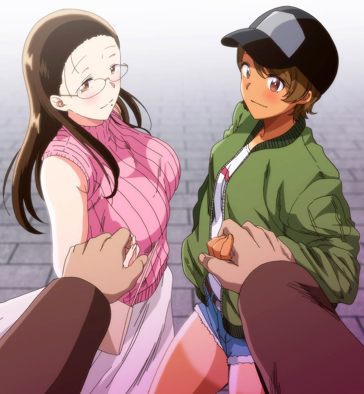 「眼鏡×巨乳お嬢様女子校生との誕生日3Pデート|聖華女学院の令嬢たちと濃厚プレイ」のサムネイル