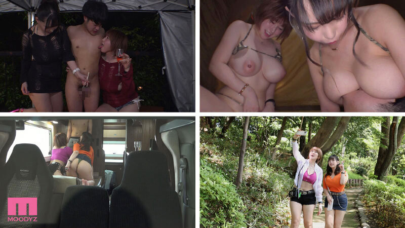 「松本菜奈実・吉根ゆりあのW巨乳ハーレム！パイズリ＆中出し三昧の痴女キャンピングカー旅行」のサンプル画像7枚目