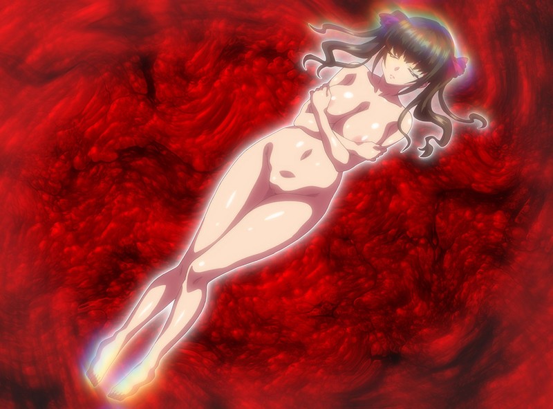 「巨乳人妻が中出しとパイズリで乱れる姿がたまらない!淫靡な母娘の禁断アニメ」のサンプル画像2枚目