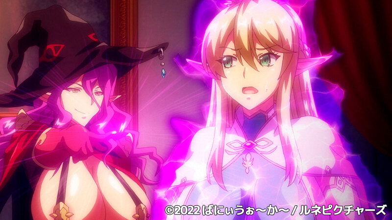 「お姫様エルフが濃厚パイズリ&中出しで堕ちる!巨乳母娘の禁断ファンタジーアニメ」のサンプル画像13枚目